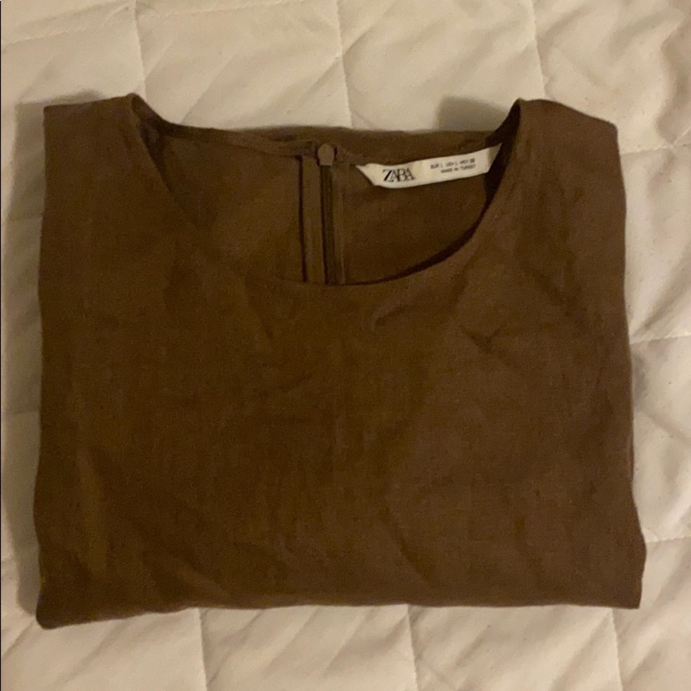 Zara Brown Shirt